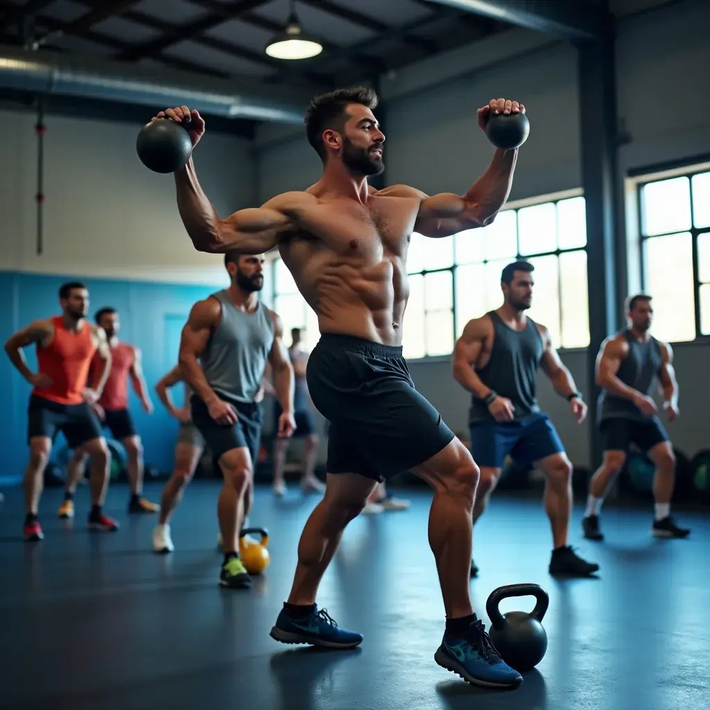 Hombre de mediana edad realizando ejercicio al aire libre para mejorar su salud.